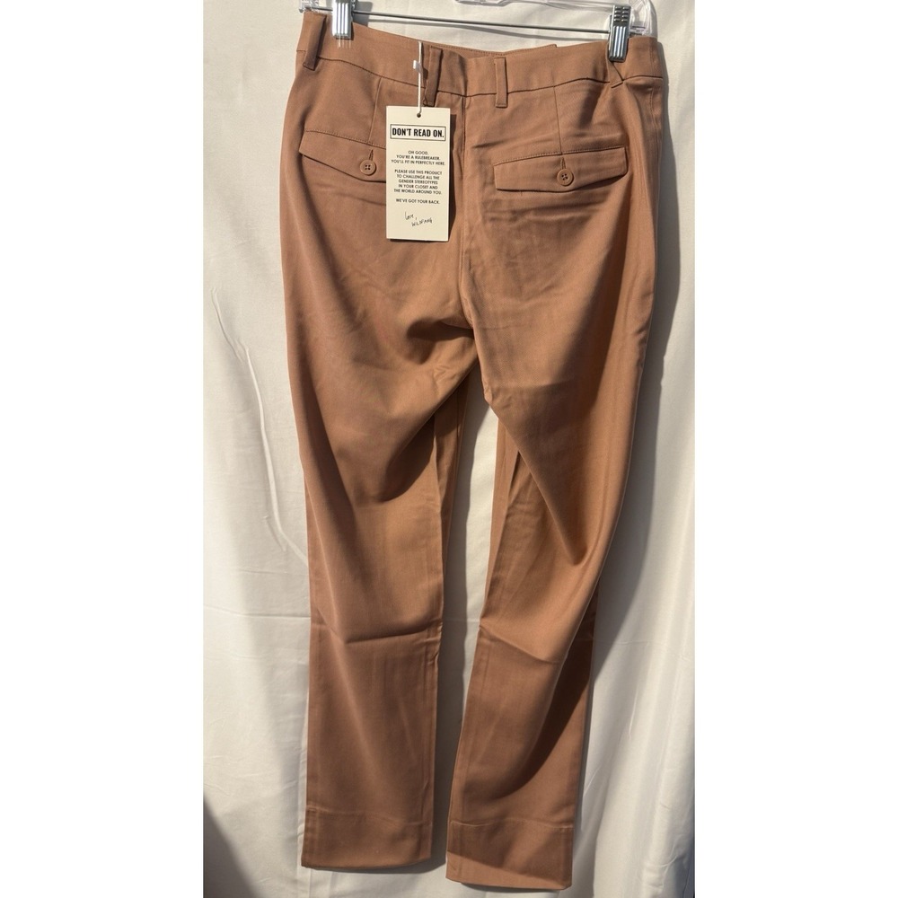 Wildfang Lot of 3 Trousers Size 2 NWT Empower & Essential Pants Camel Blue - Picture 3 of 15
